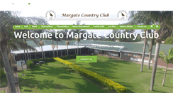 Desktop Screenshot of margatecountryclub.co.za